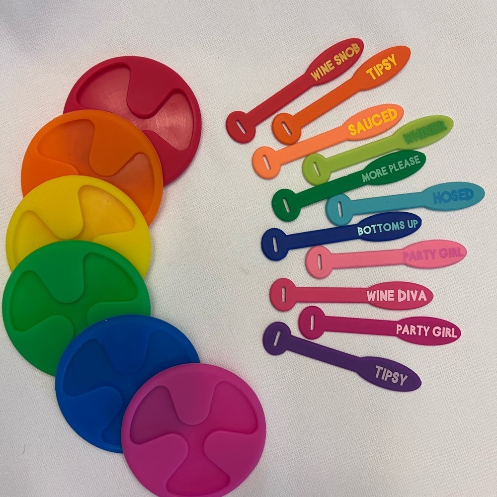 PRIDE! Drink Markers and Coasters Set